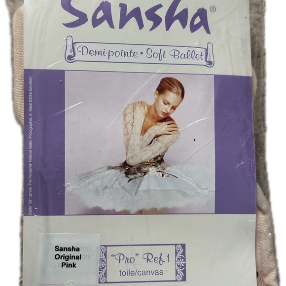 Sansha ballet slipper split sole PRO1C - Picture 2 of 2